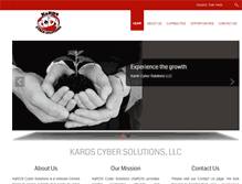 Tablet Screenshot of kardscybersolutions.com